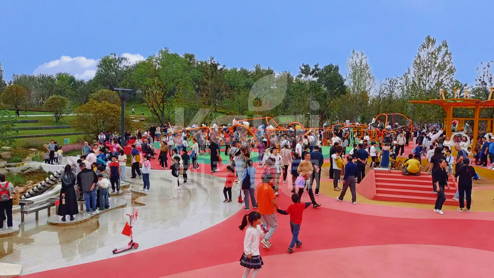 合肥锦绣湖公园 | 繁花似锦，共享灿烂童年