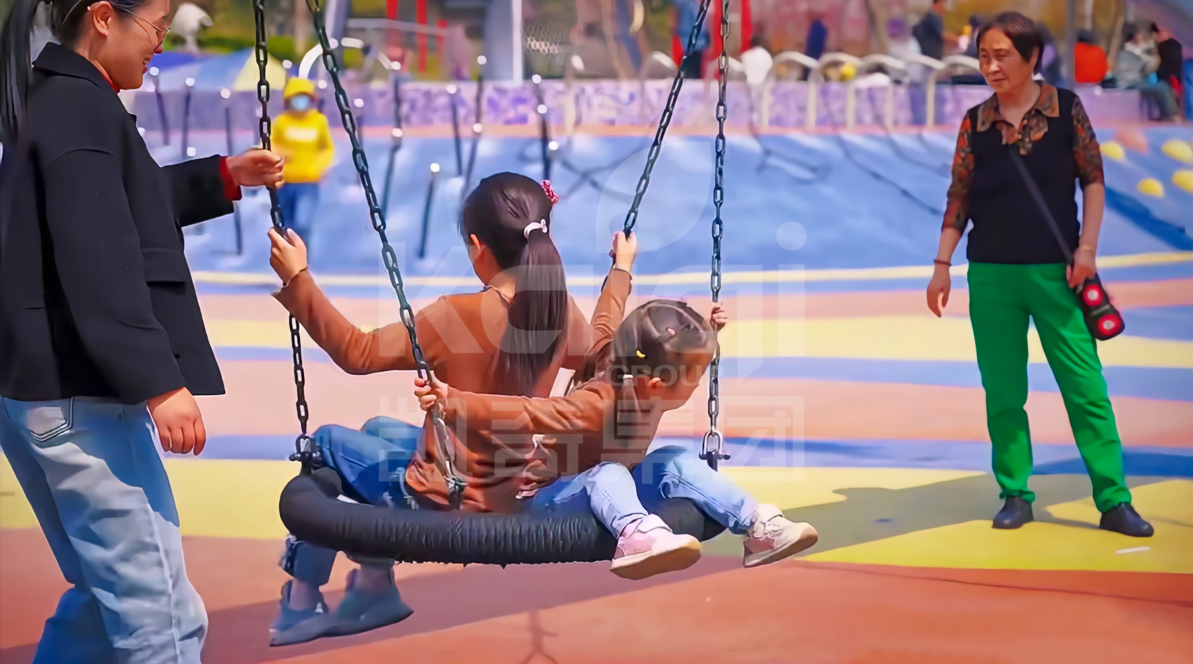 胶州三里河儿童乐园 | 置身生态绿廊，开启游乐之旅