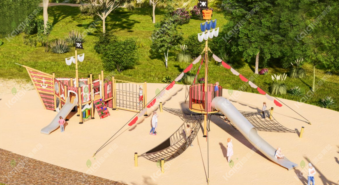 绿意盎然 生态木趣 | 凯奇主题游乐系列产品