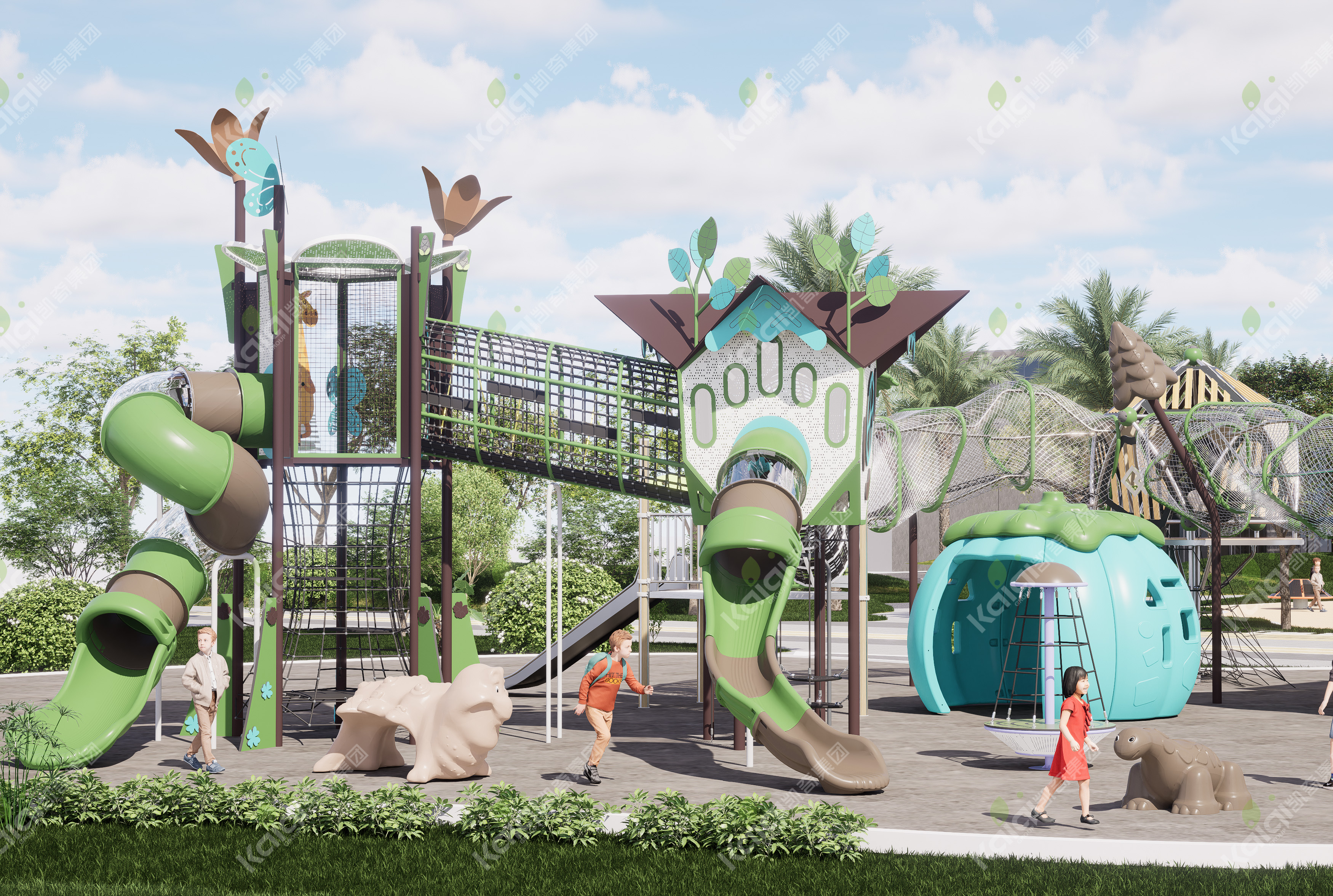 自“游”成长，趣“玩”童年｜凯奇户外游戏系列产品