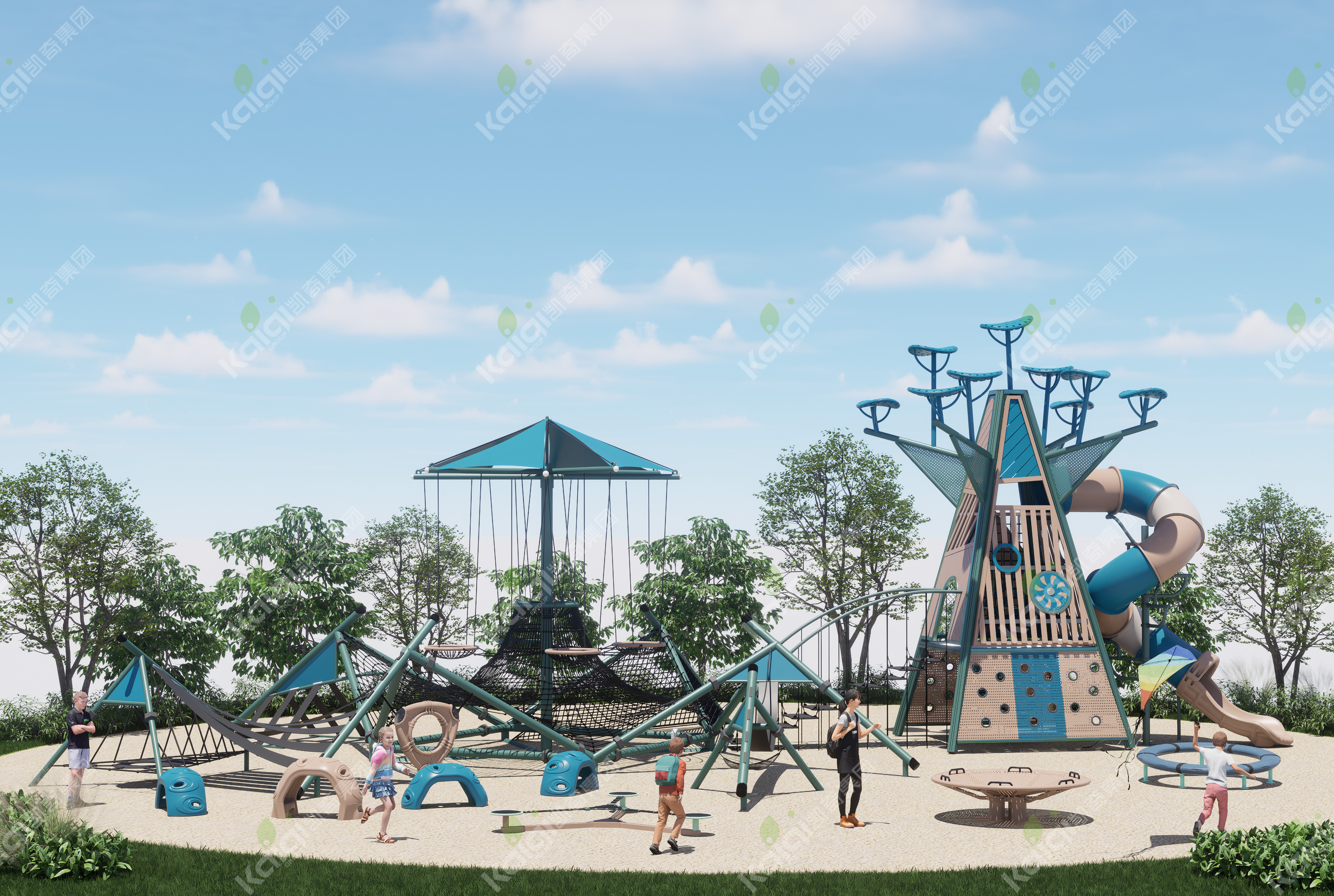 “智”启童年，“趣”伴成长 | 凯奇主题游乐系列产品