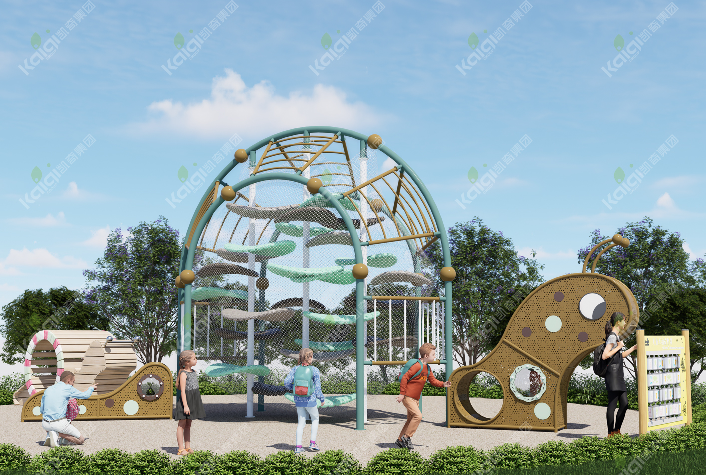 守护纯真，织梦童年 | 凯奇主题游乐系列产品